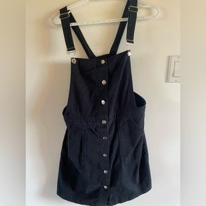 H&M overall mini skirt
